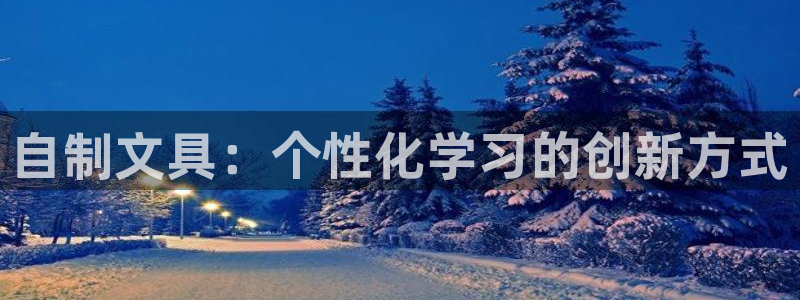 j卧龙娱乐：自制文具：个性化学习的创新方