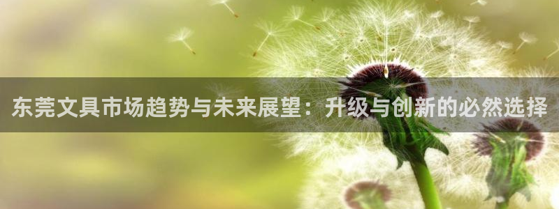 fans娱乐卧龙凤雏：东莞文具市场趋势与
