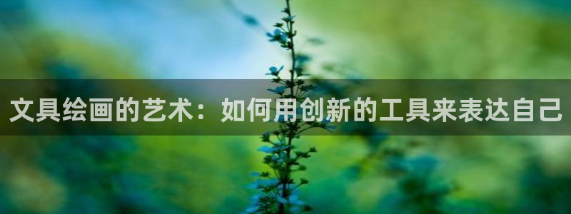 卧龙娱乐怎么注册账号：文具绘画的艺术：如