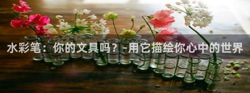 卧龙娱乐气垫项目投资：水彩笔：你的文具吗
