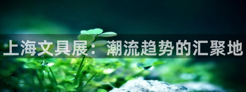 卧龙凤雏娱乐湘西：上海文具展：潮流趋势的