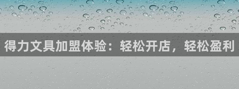 卧龙凤雏娱乐图：得力文具加盟体验：轻松开