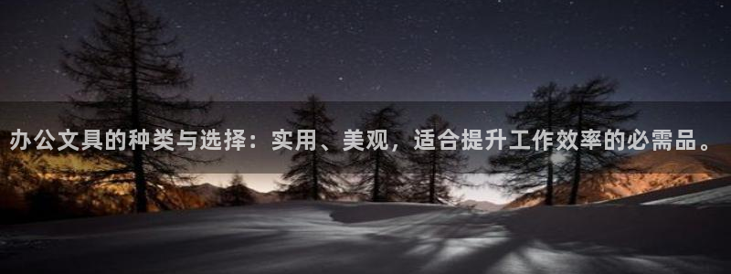 卧龙区夜晚娱乐：办公文具的种类与选择：实
